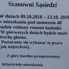 Do której można robić remont w bloku, aby nie przeszkadzać sąsiadom?