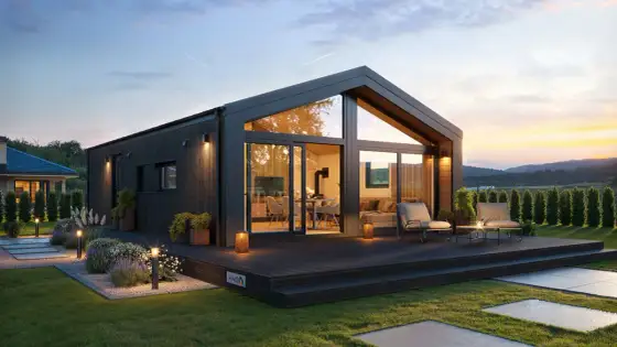 Dom bungalow - koszty, projekt i wygodny układ pomieszczeń